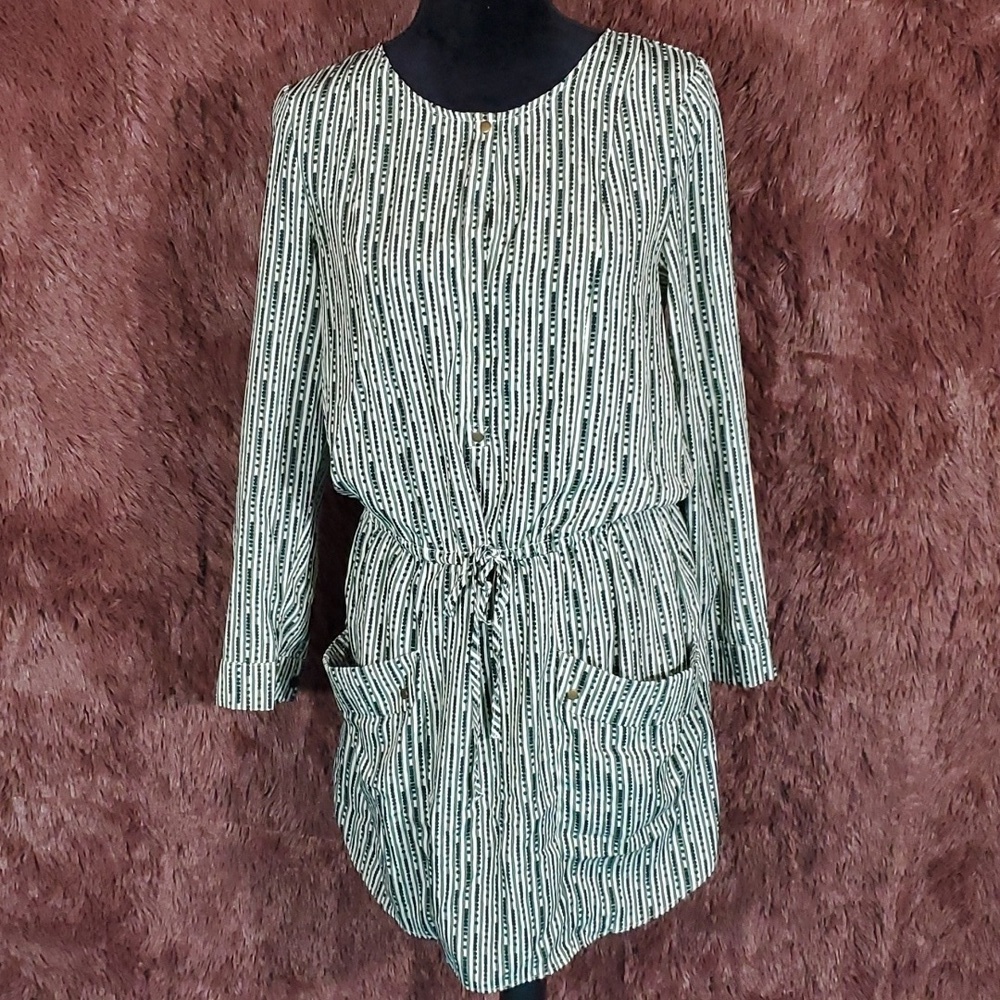 Gap Factory Drawstring Pullover Dress